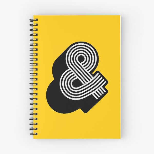 Item preview, Ampersand in Yellow and Black designed and sold by MotivatedType.
