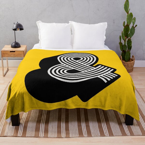 Item preview, Ampersand in Yellow and Black designed and sold by MotivatedType.