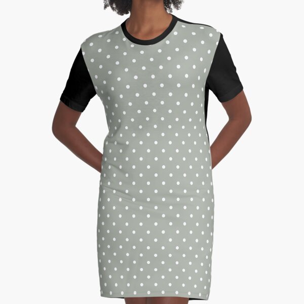 lime green polka dot dress