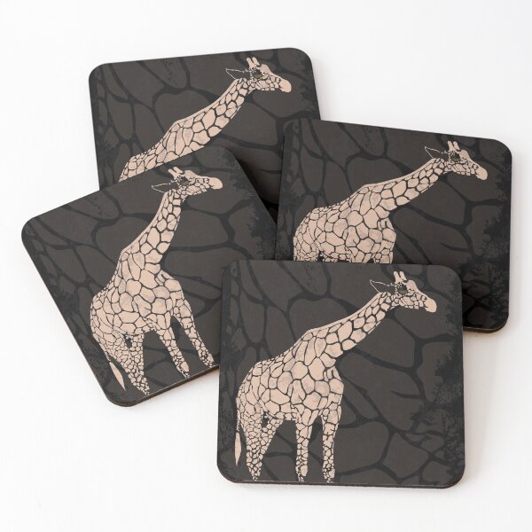 Item preview, Giraffe on grunge texture designed and sold by Shoshina.
