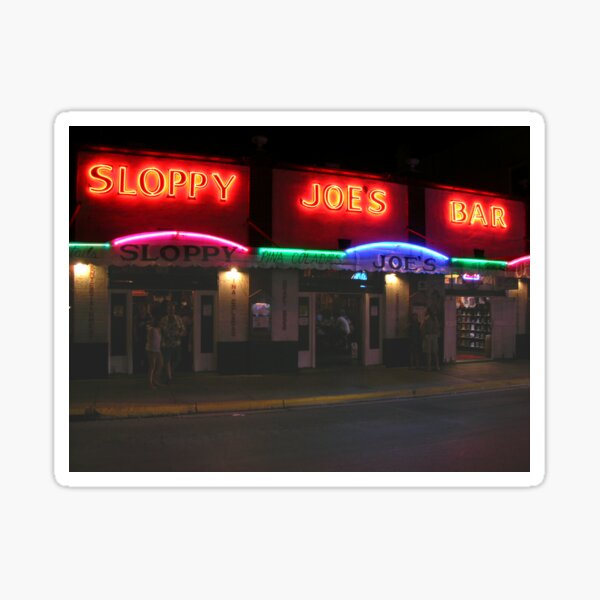 Sloppy Joe's Sticker