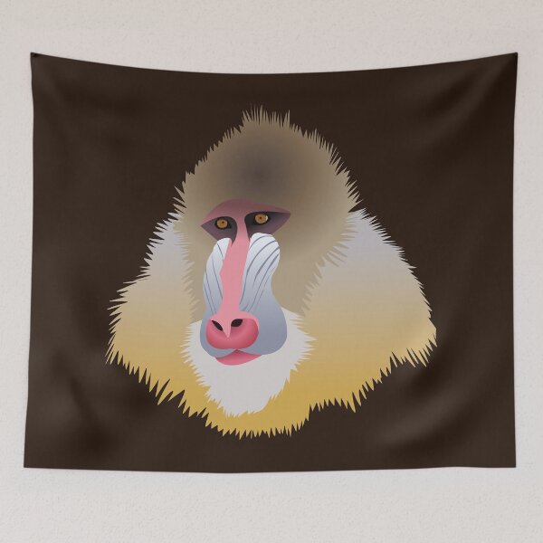 Item preview, Mandrill Monkey designed and sold by KCPetPortraits.
