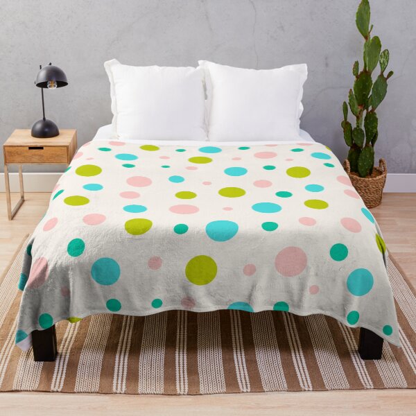Item preview, Multicolor circles over beige designed and sold by marufemia.