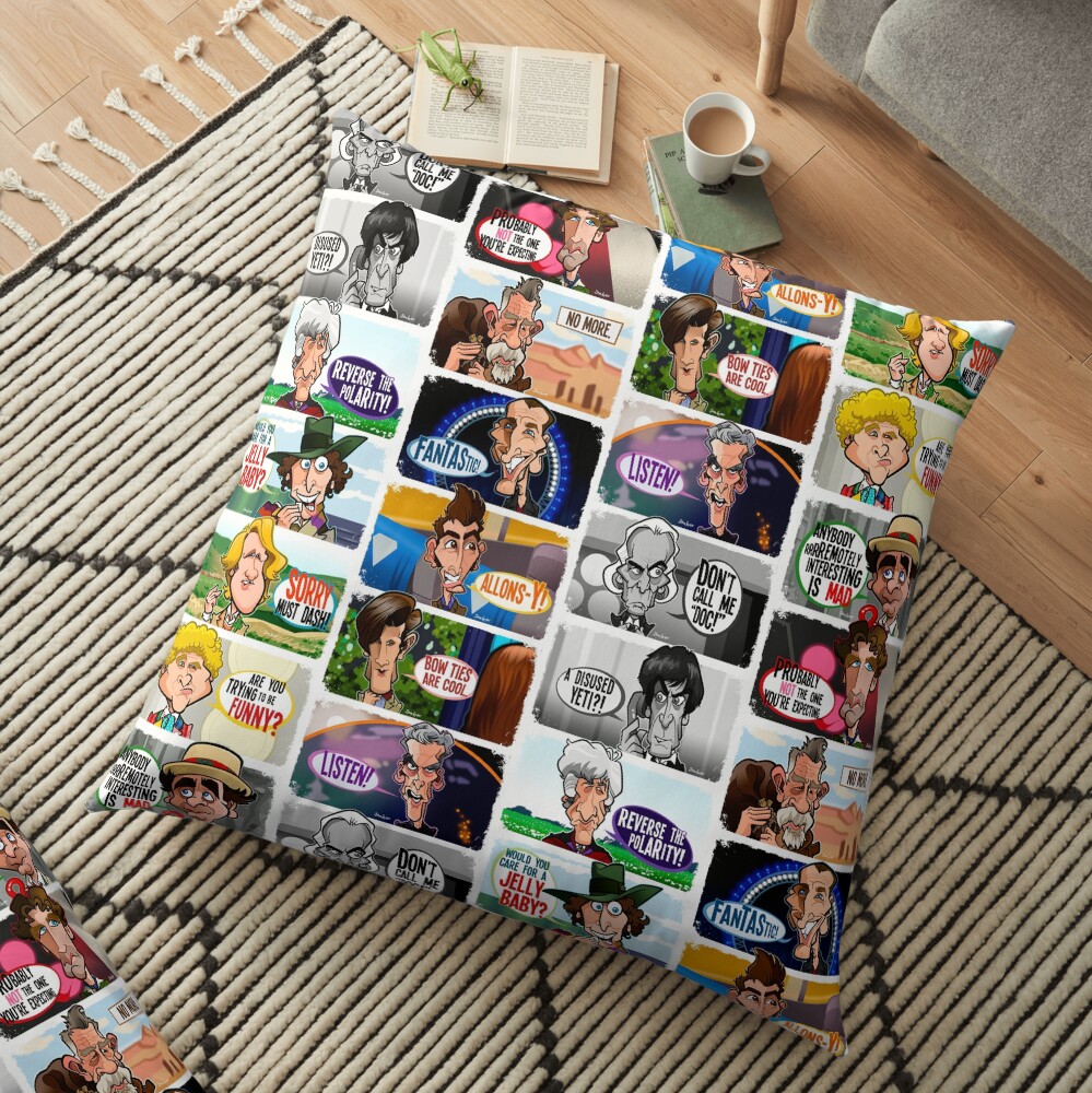 Who One to Twelve Floor Pillow