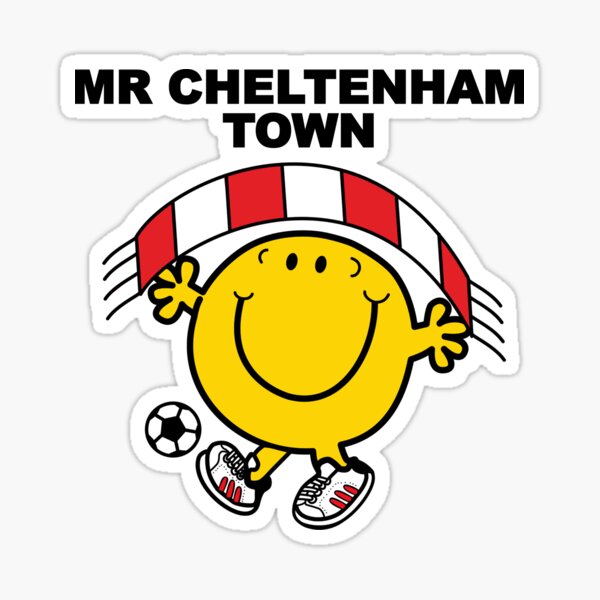 Mr Cheltenham Town - Football Sticker