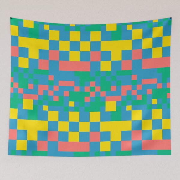 Item preview, Pixel squares designed and sold by marufemia.
