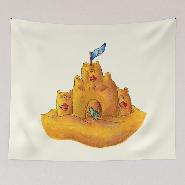 Item preview, Beachfront Castle designed and sold by KOKeefeArt.