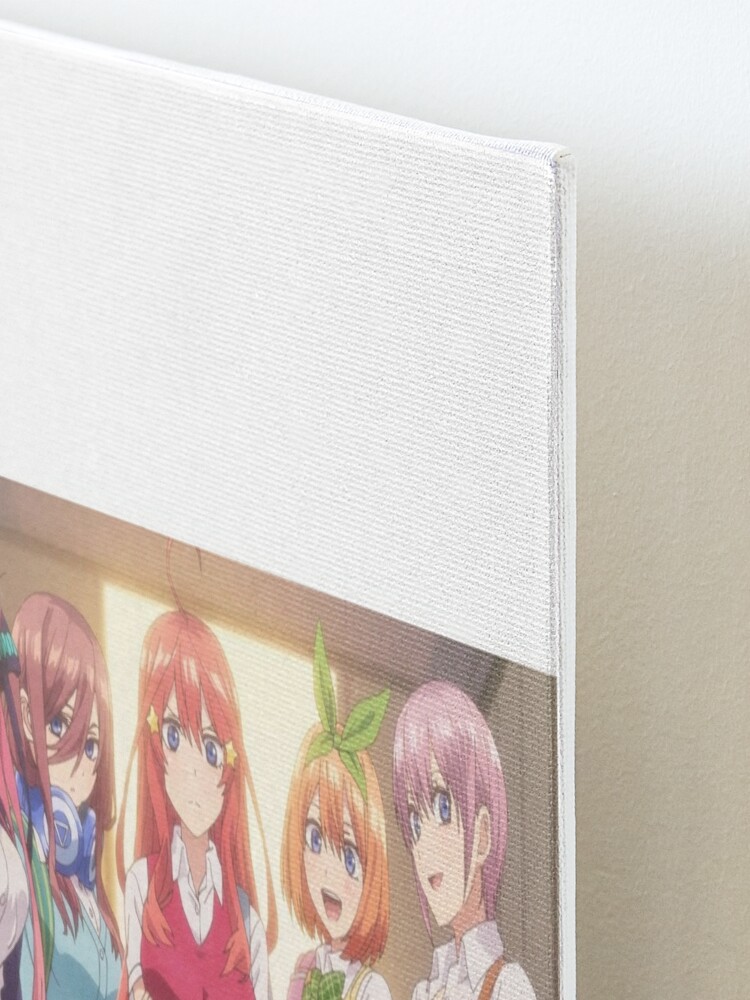 Nakano Sisters - Nino, Miku, Itsuki, Yotsuba, Ichika [Gotoubun no Hanayome/  The Quintessential Quintuplets] Poster for Sale by WaboBabo