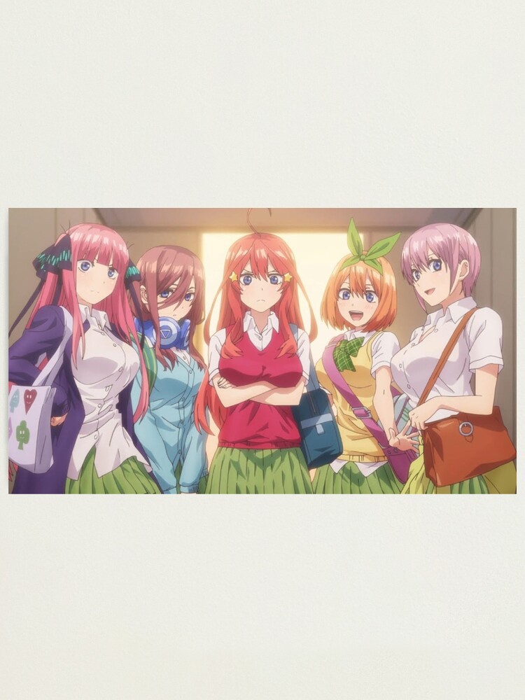 Nakano Sisters - Nino, Miku, Itsuki, Yotsuba, Ichika [Gotoubun no