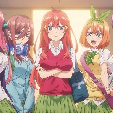 Nakano Sisters - Nino, Miku, Itsuki, Yotsuba, Ichika [Gotoubun no Hanayome/  The Quintessential Quintuplets] Poster for Sale by WaboBabo