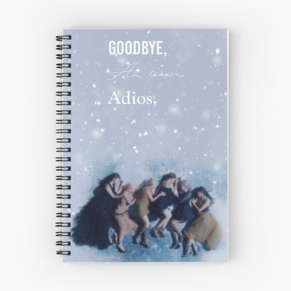 Item preview, EVERGLOW ADIOS lyrics designed and sold by Masae.