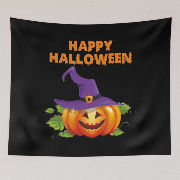 Item preview, Halloween pumpkin with hat designed and sold by wolfgangrainer.