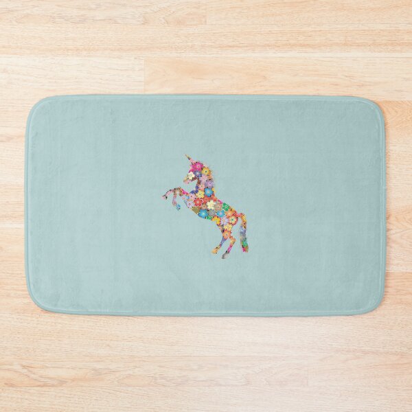 Item preview, Floral Patterned Unicorn designed and sold by azule1.