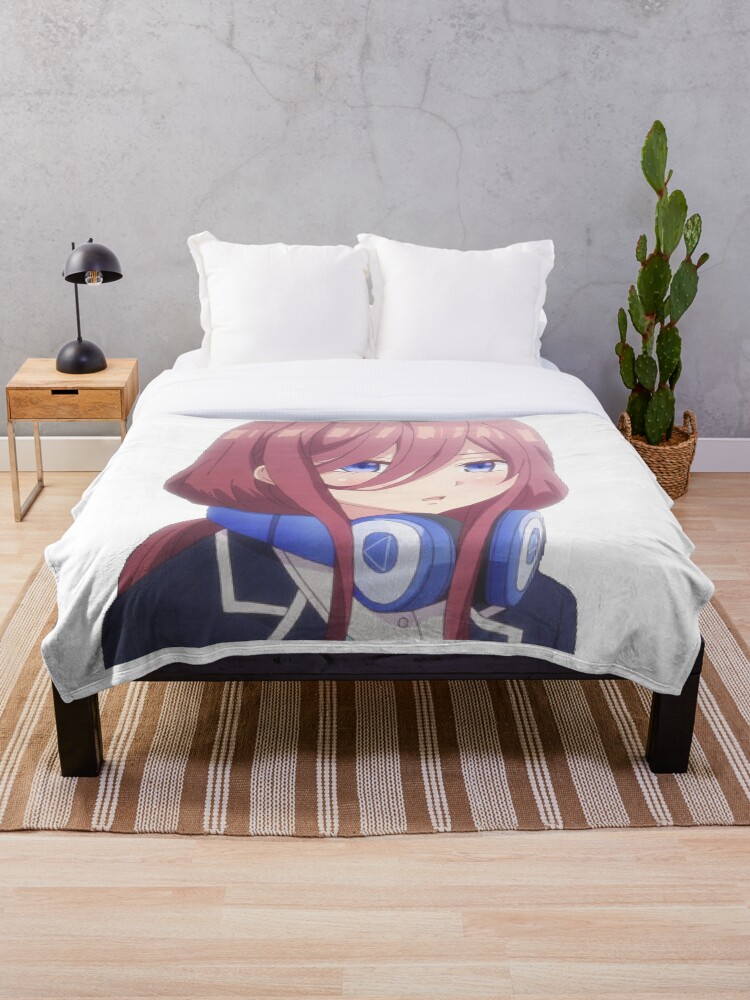 Anime Go Toubun no Hanayome Nakano Miku Bed sheet Blanket Bedding 150*200cm 