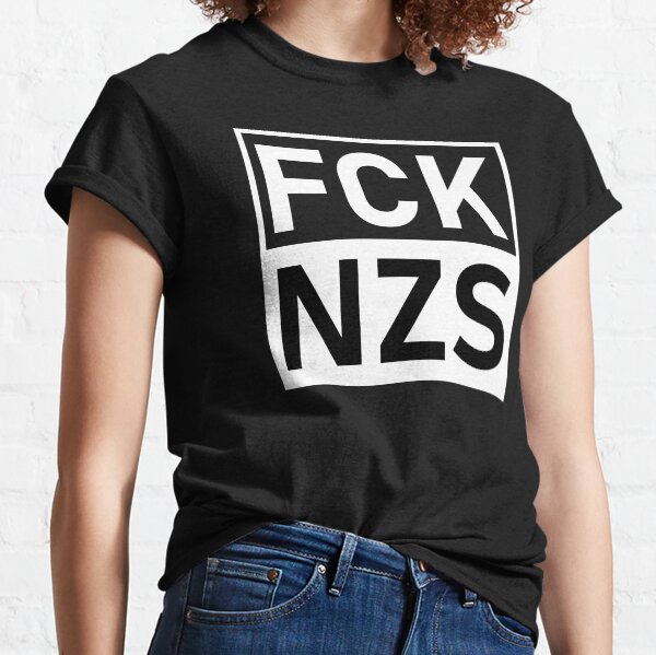 Vista previa del artículo con la obra «Fck Nzs Fck Afd Alemania Política», diseñado y vendido por Simcom.