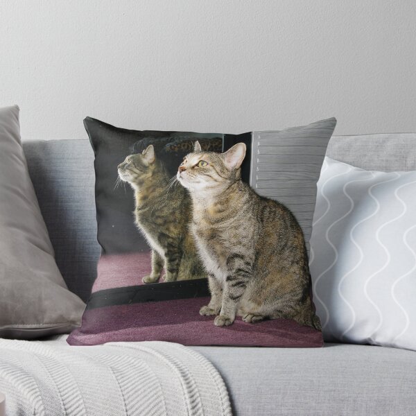 Item preview, The Cat in the mirror designed and sold by aura2000.