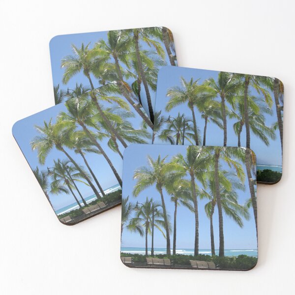 Item preview, Waikiki Palms designed and sold by aura2000.