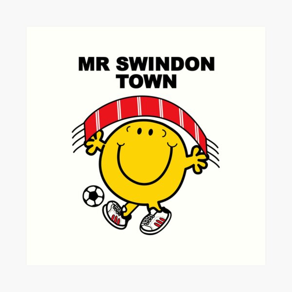 Mr Swindon Town - Football Art Print
