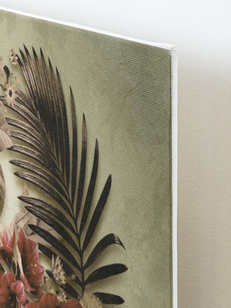 Alternate view of Garden Skull Light Mounted Print