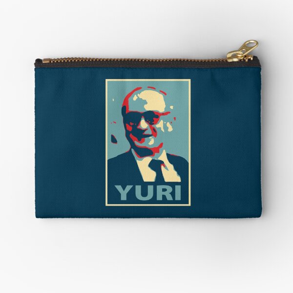 Yuri Bezmenov HOPE style Soviet journalist KGB defector anti-communism Retro HD High Quality Online Store Zipper Pouch