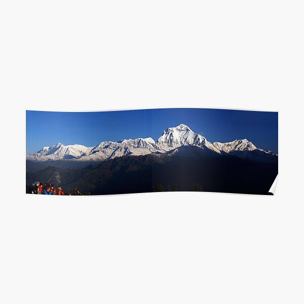 Dhauligiri Himal, Nepal. Poster