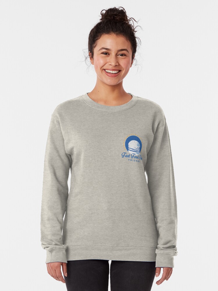 Alternate view of Fast Food Film Friends | Logo Pullover Sweatshirt
