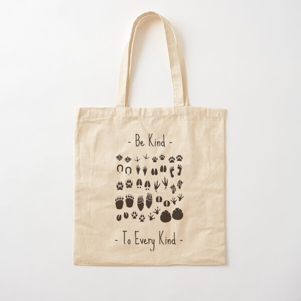 Vegan be kind to every kind Cotton Tote Bag