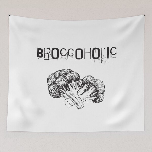 Item preview, Broccoholic broccoli vegan designed and sold by digiluminate.