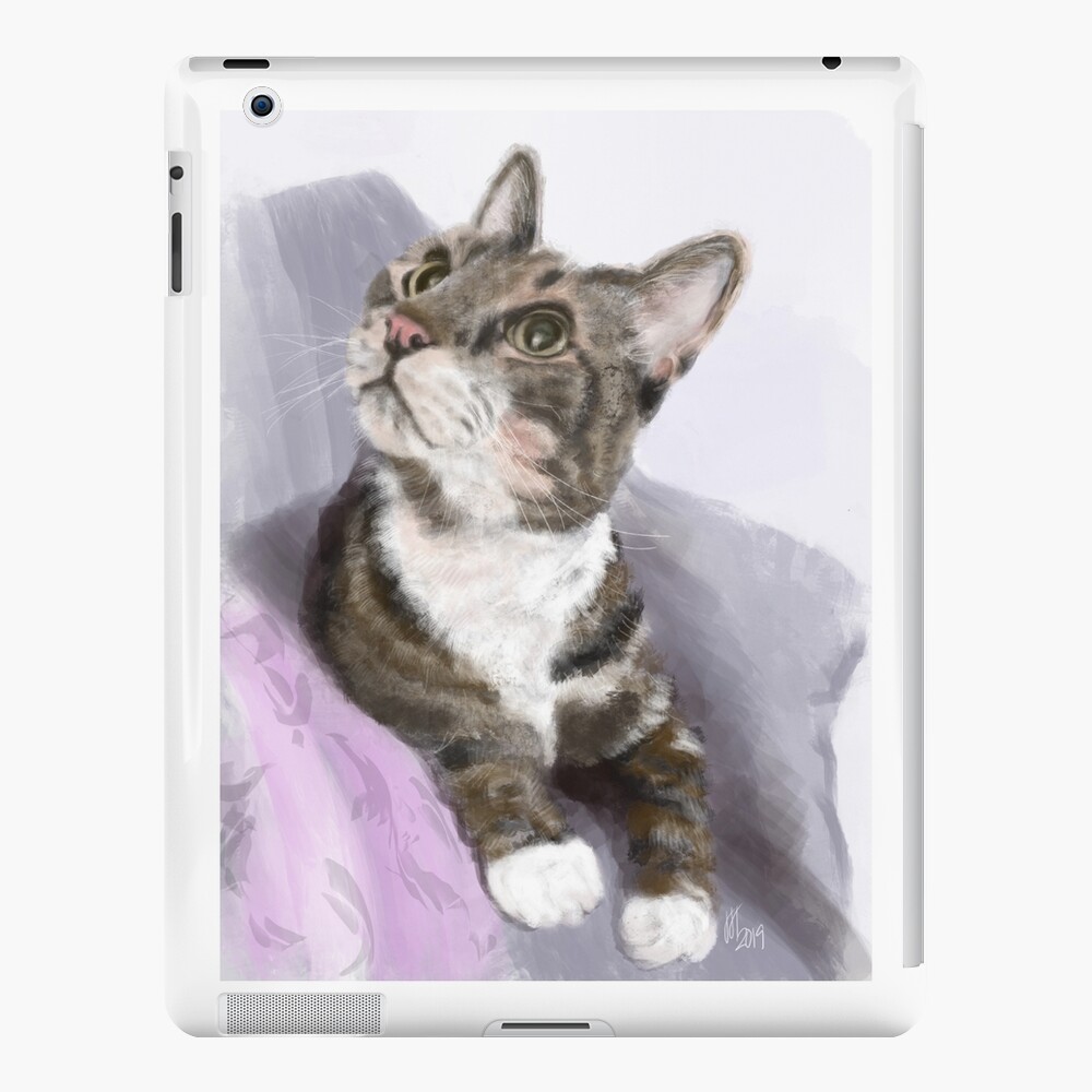 Kitty Sitting Pretty iPad Case & Skin