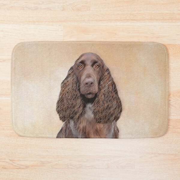 Item preview, Field Spaniel Painting - Cute Original Dog Art designed and sold by alpendesigns.