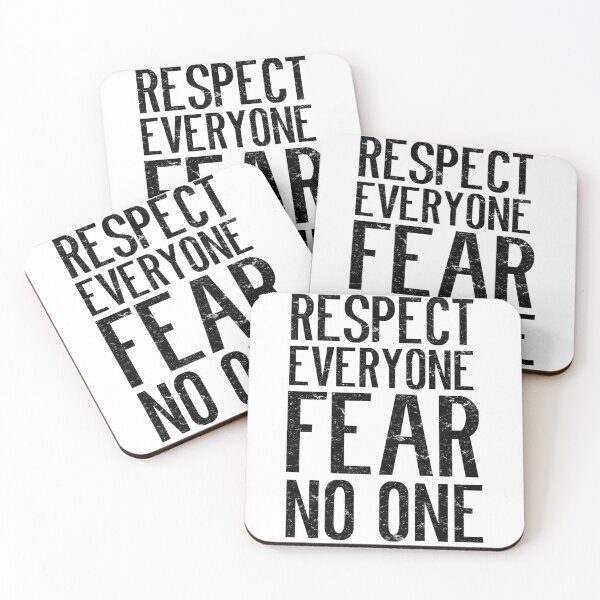 Item preview, Respect everyone, fear no one designed and sold by kailukask.