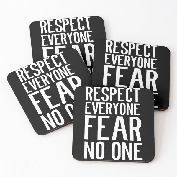 Item preview, Respect everyone, fear no one designed and sold by kailukask.