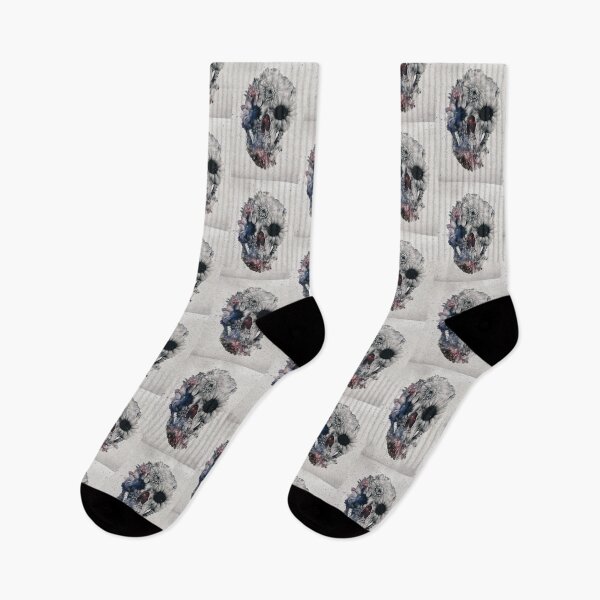 Item preview, Floral Skull 2 designed and sold by Ali Gulec.