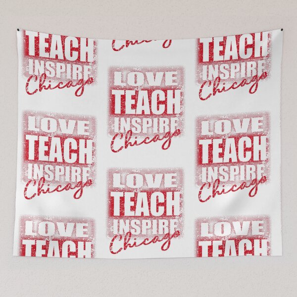 Item preview,  Red for Ed Chicago Teachers Distressed designed and sold by RiffXS.