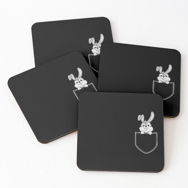 Item preview, Pocket Bunny Cute Cuddly Pet Rabbit Graphic product designed and sold by tronictees.