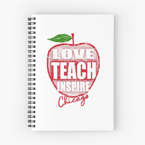 Item preview,  Red for Ed Apple Chicago Teachers Distressed designed and sold by RiffXS.