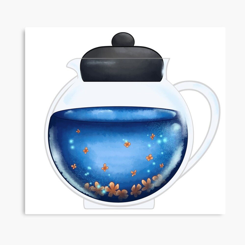 Glass Teapot Mallow Blue Poster By Carothefox Redbubble Glass Teapot Mallow Blue Poster By Carothefox Redbubble