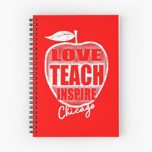 Item preview, Chicago Teachers Support Apple Distressed designed and sold by RiffXS.