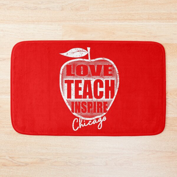 Item preview, Chicago Teachers Support Apple Distressed designed and sold by RiffXS.