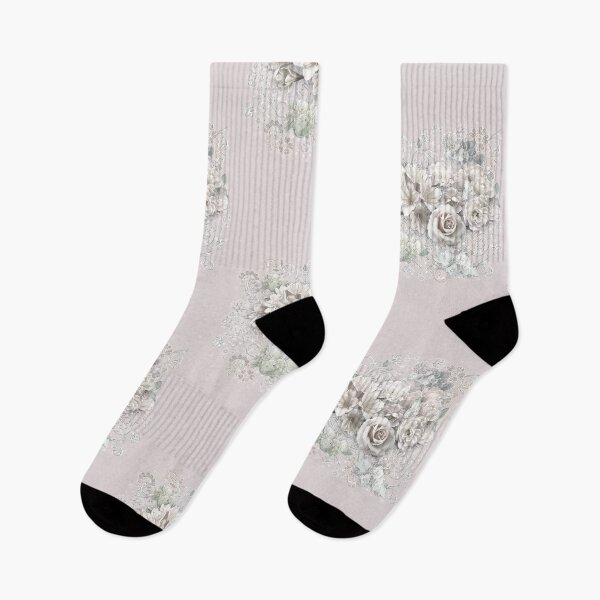 Item preview, Antique White Flowers designed and sold by aura2000.