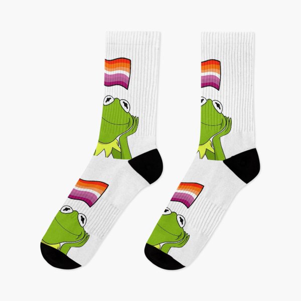 Item preview, Lesbian Pride Kermit designed and sold by Igor Silva.