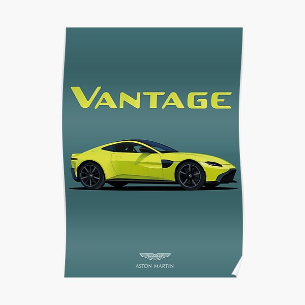 Oeuvre d'Aston Martin Vantage Poster