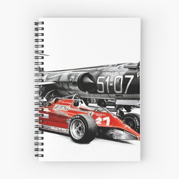 Item preview, Ferrari 126CK vs F104 Starfighter. Villeneuve 1981 designed and sold by Artem Oleynik.