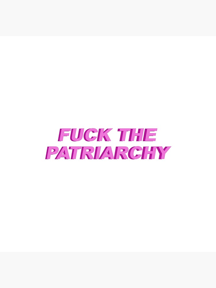 Discover Fuck the Patriarchy Premium Matte Vertical Poster