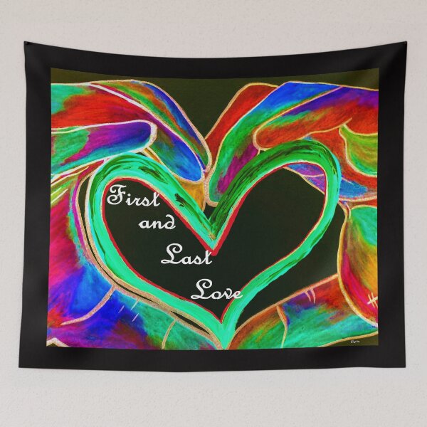 Item preview, First and Last Love Heart Hands designed and sold by EloiseArt.