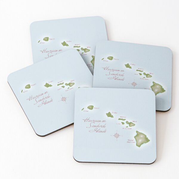 Item preview, The Hawaiian Islands designed and sold by aura2000.