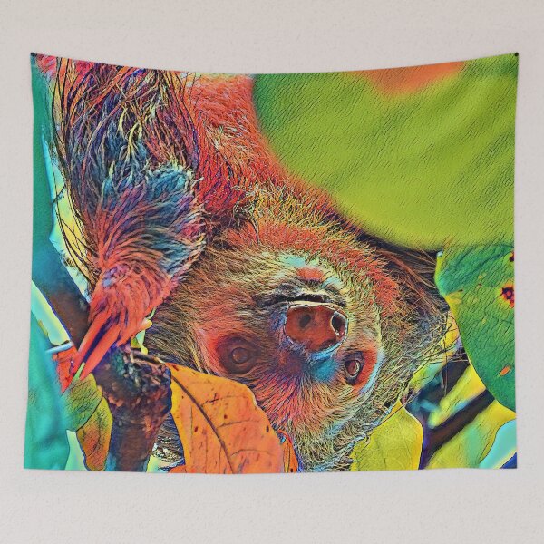 Item preview, AnimalColor Sloth 001 designed and sold by JAMFoto.