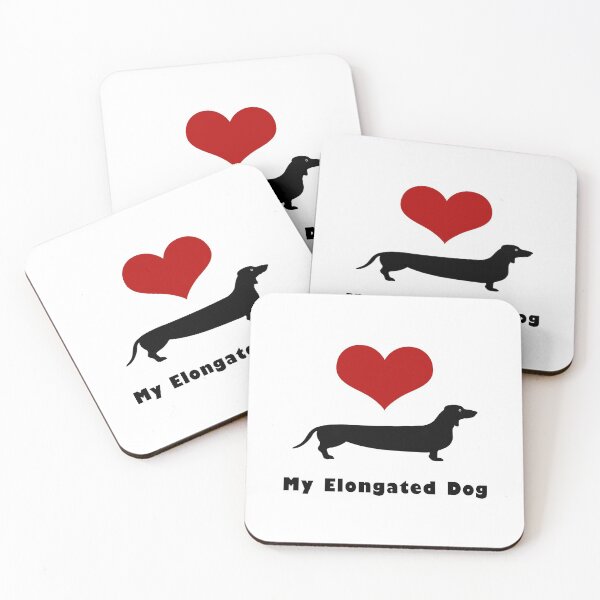 Item preview, Love my Elongated Dog designed and sold by laugh-out-loud.