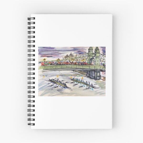 Item preview, Carrera de botes bajo la lluvia designed and sold by DaniEdmunds.