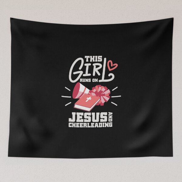 Item preview, Jesus And Cheerleading designed and sold by Betsytiptoe.